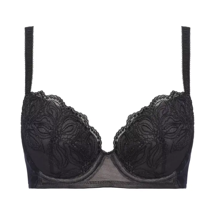 【SALE】トリンプ プレミアム ゴールドレーベル4001 ブラジャー, ブラック, product image number 0