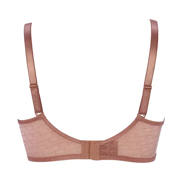 【SALE】シグネチャーシアー592 フルカップブラジャー, ブラウン, product image number 1