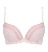 【SALE】エントリーコレクション 寄せブラ ブラ＆ショーツセット クワイエットフリル, パープル, product image number 0