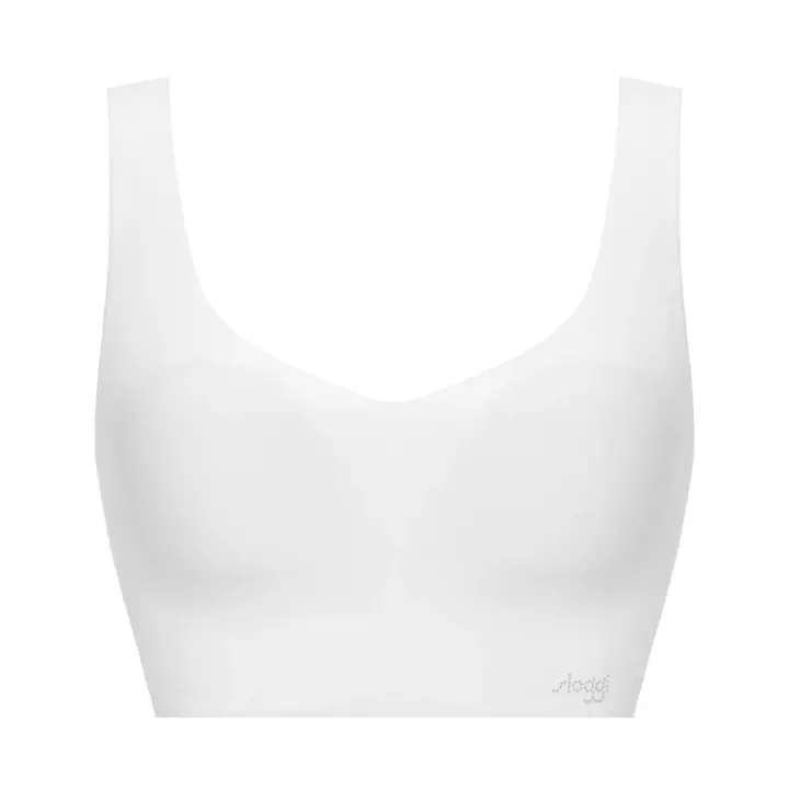 スロギー ゼロフィール(R) 綿混 ハーフトップ, ホワイト, product image number 0