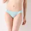 Daily AMOSTYLE スムースブラ ブラ＆ショーツセット (コンフィーレース), ブルー, model image number 1