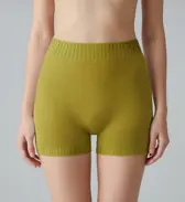 スロギー &ldquo;ほっ&rdquo;とアイテム(ミニウォーマー) ニットパンツ, グリーン, model image number 0