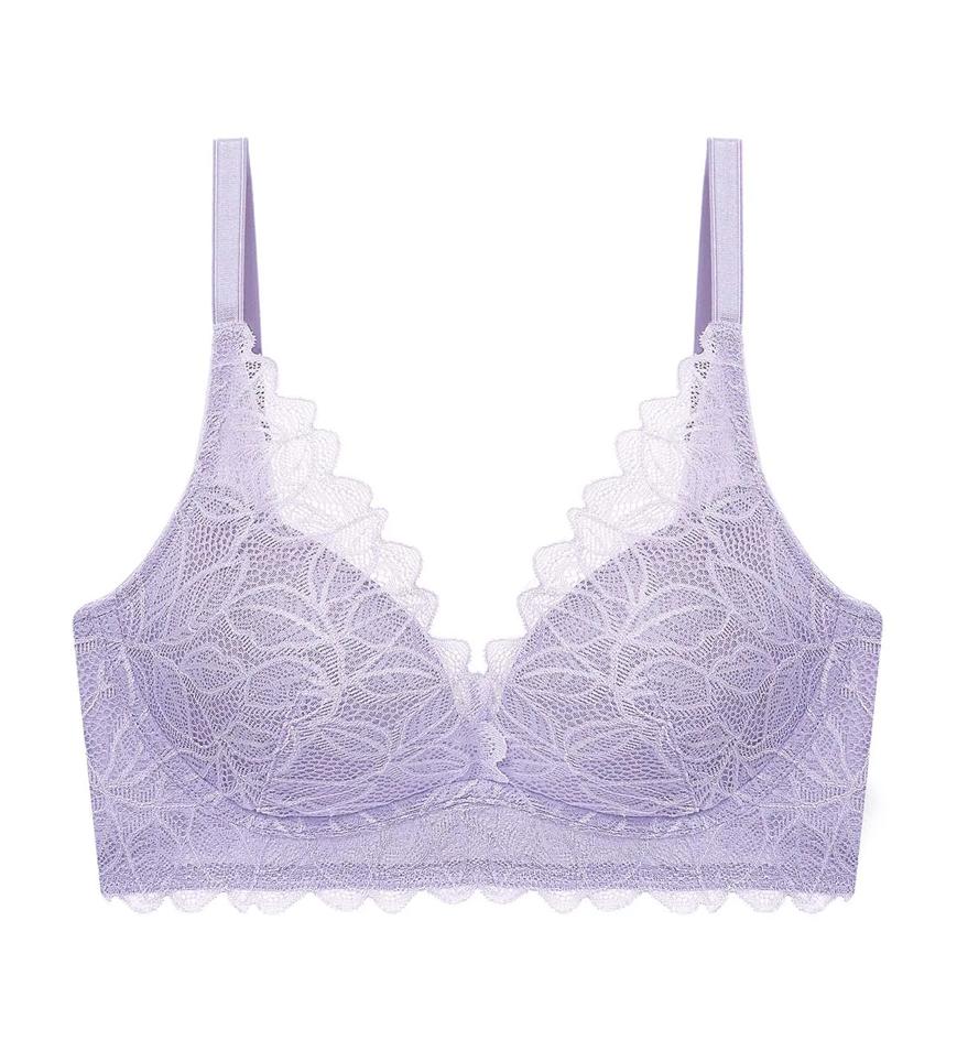 Aqua Organic Non-Wired Push Up Bra in Vervain | Triumph Singapore
