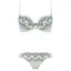【SALE】谷間くっきり ブラ＆ショーツセット（カラフルデイジー）【WEB・一部店舗限定】, ブルー, product image number 1