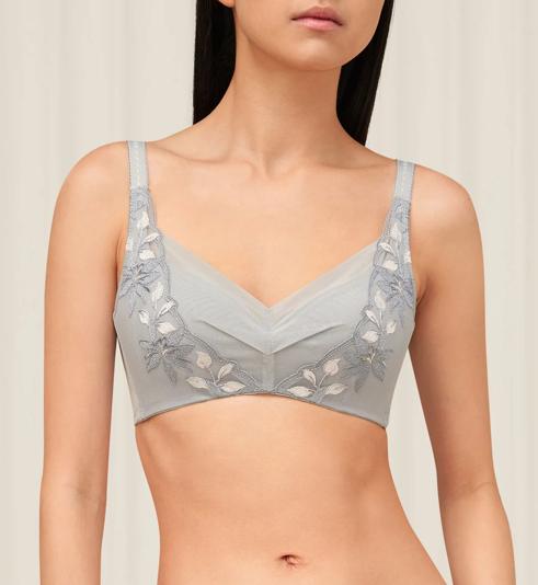 Triumph SCULPT ADORE NON-WIRED PADDED BRA - Silver grey - Non-wired Bra