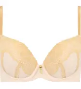 【SALE】エントリーコレクション 3/4カップブラ ブラ&ショーツセット（ロマンティック コルセット)【WEB・一部店舗限定】, ベージュ, product image number 0