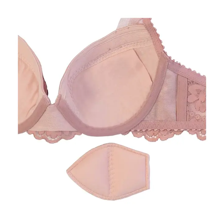 【SALE】エアリーフィールブラ ハートブルームガーデン, ピンク, product image number 3