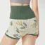 【SALE】スロギー “ほっ”とあったか(ニット柄) ハラマキ付きニットパンツ, グリーン, model image number 2