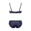 きゅっと寄せブラ ブラ＆ショーツセット デイジーレース【一部カラーSALE】, ブルー, product image number 4