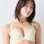 チャーミングラマー(R)スリムラインDeepV ブラ＆ショーツセット ラインアートステッチ【一部カラーSALE】, ホワイト, model image number 0