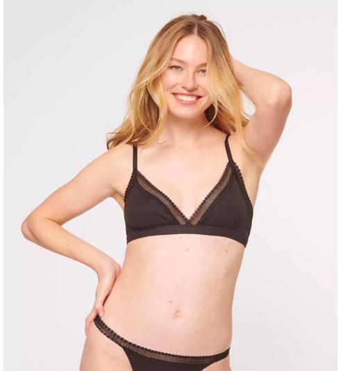 Sloggi SLOGGI GO RIBBED BRALETTE - Black - Bralette