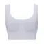 【WEB限定】綿混タイプ(スロギーG028)　カップ付きハーフトップ, ブルー, product image number 0