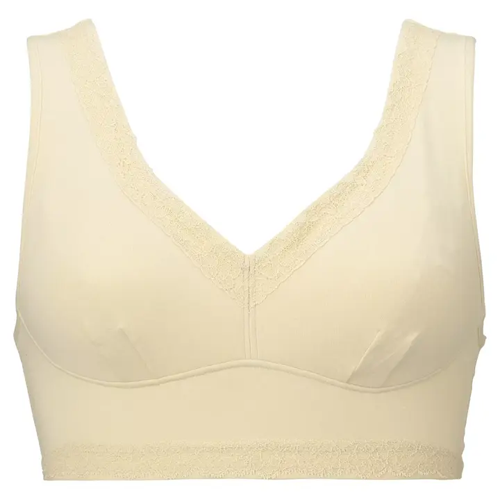 リラクシングブラ5120 ハーフトップ, ベージュ, product image number 0