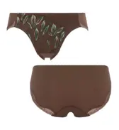 【SALE】ゴールドレーベル バイ トリンプ3085 レギュラーショーツ, ブラウン, product image number 2