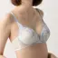 夢みるブラ ノンワイヤー ブラジャー レインボーリリー, ホワイト, model image number 5