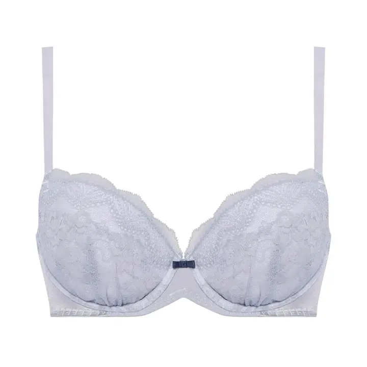 夢みるブラ(R) ライト ブラ＆ショーツセット デイジーシャワー【一部カラーSALE】, グレー, product image number 0