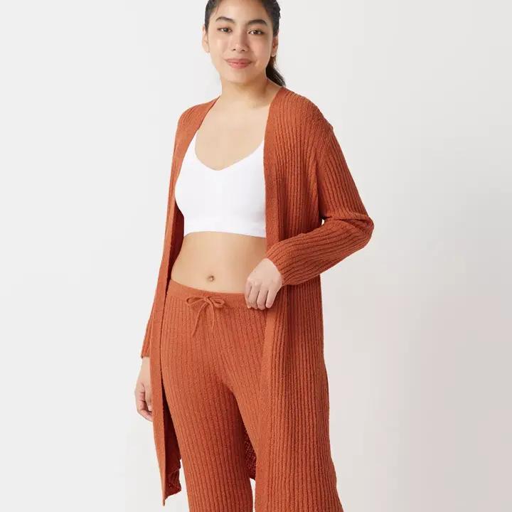 【SALE】sloggi G100 ホームウェア ニットローブ, オレンジ, model image number 0