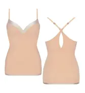 【SALE】エス バイ スロギー サンデーズ カップ付きキャミソール, オレンジ, product image number 4