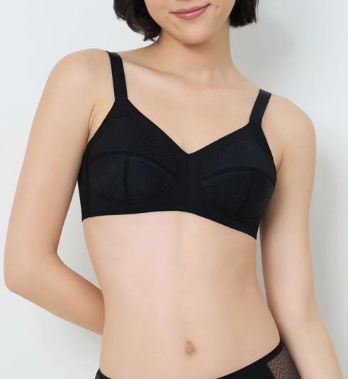 Triumph Simply Everyday Chic Non-Wired Padded Bra - Black - Padded