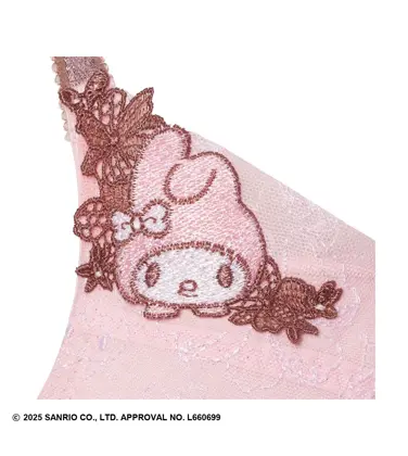 寄せブラ ブラジャー マイメロディ♡クロミ &times; AMOSTYLE