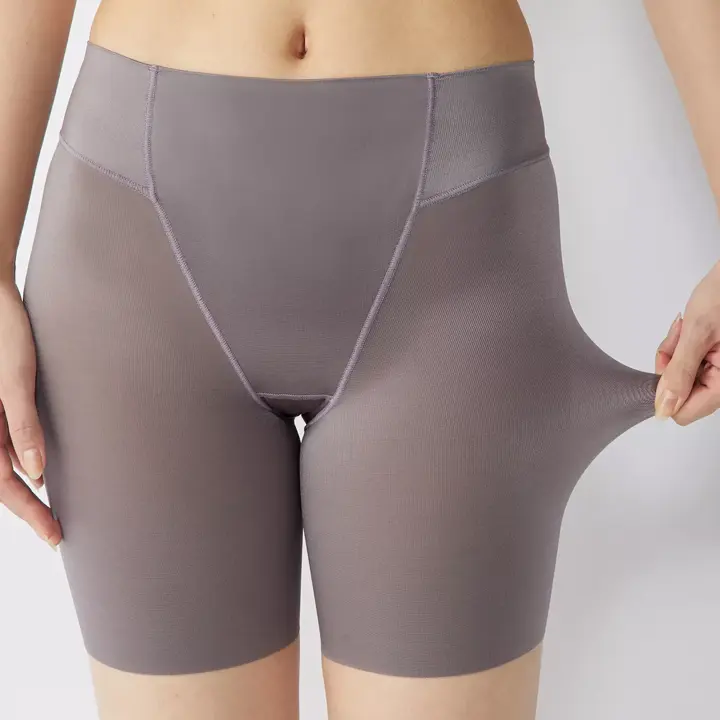 スムースショーツ ロング 3分丈ロングショーツ, , model image number 0