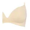 スムース ノンワイヤー ブラジャー, ベージュ, swatch