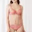 【SALE】恋するブラ(R)593 ブラジャー, レッド, model image number 1