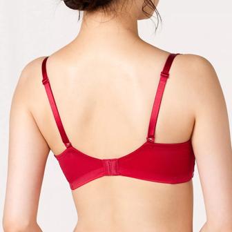 【SALE】天使のブラ(R) スリムライン582 ブラジャー2, レッド, model image number 2
