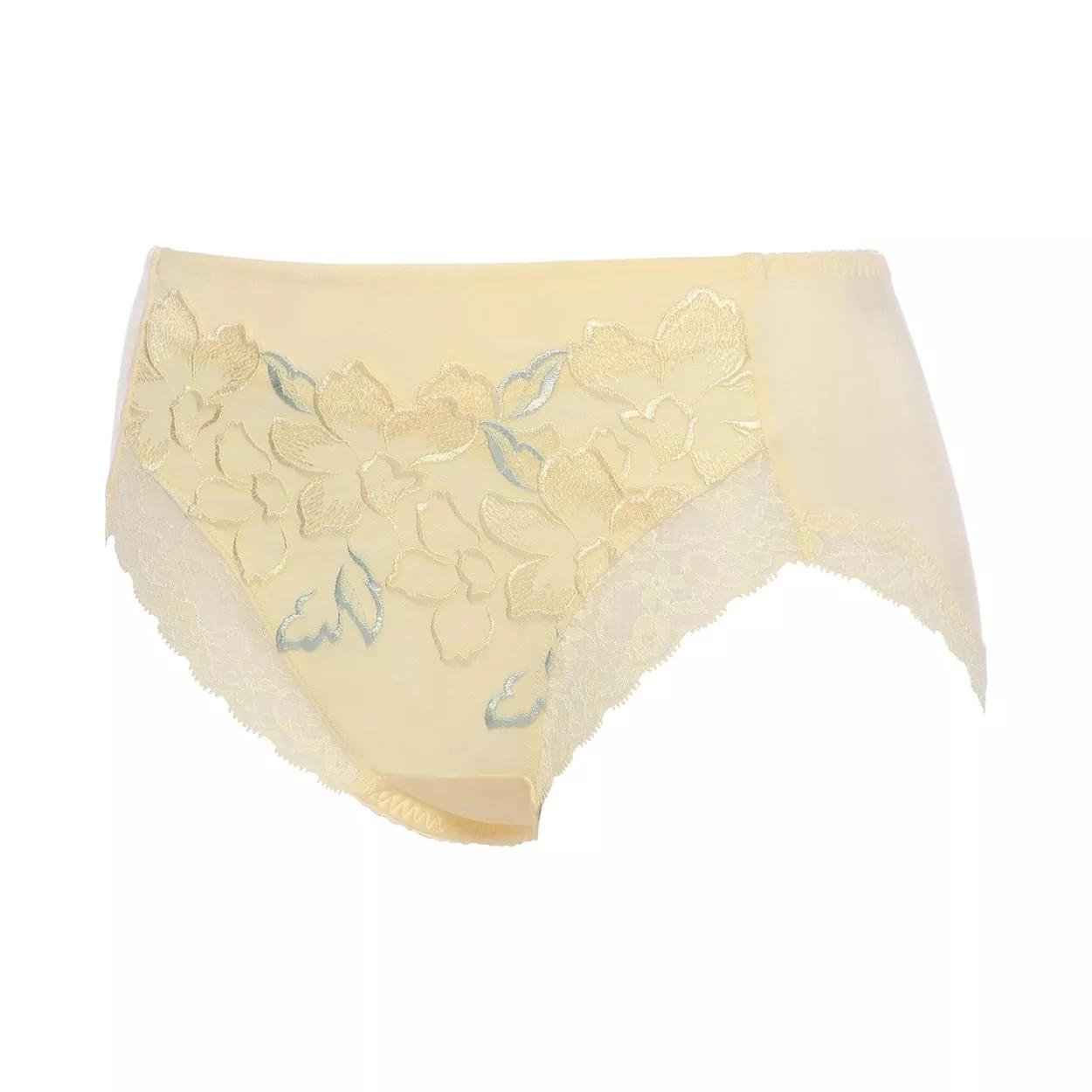 【SALE】フロラーレ バイ トリンプ118 はきこみ深めショーツ, イエロー, product image number 2