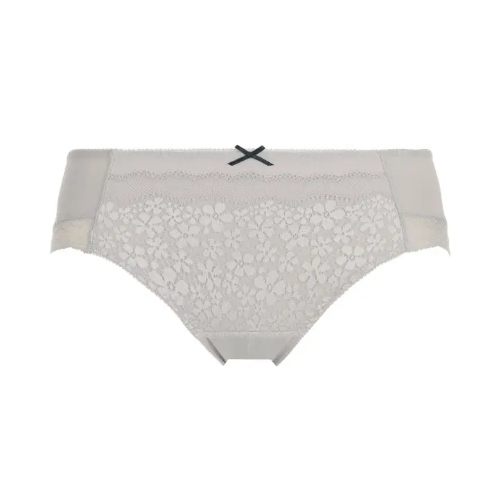 サニタリー（はきこみやや深め） デイジーレース, グレー, product image number 0
