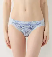 天使のブラ さら凛スリム654 レギュラーショーツ, ブルー, model image number 0