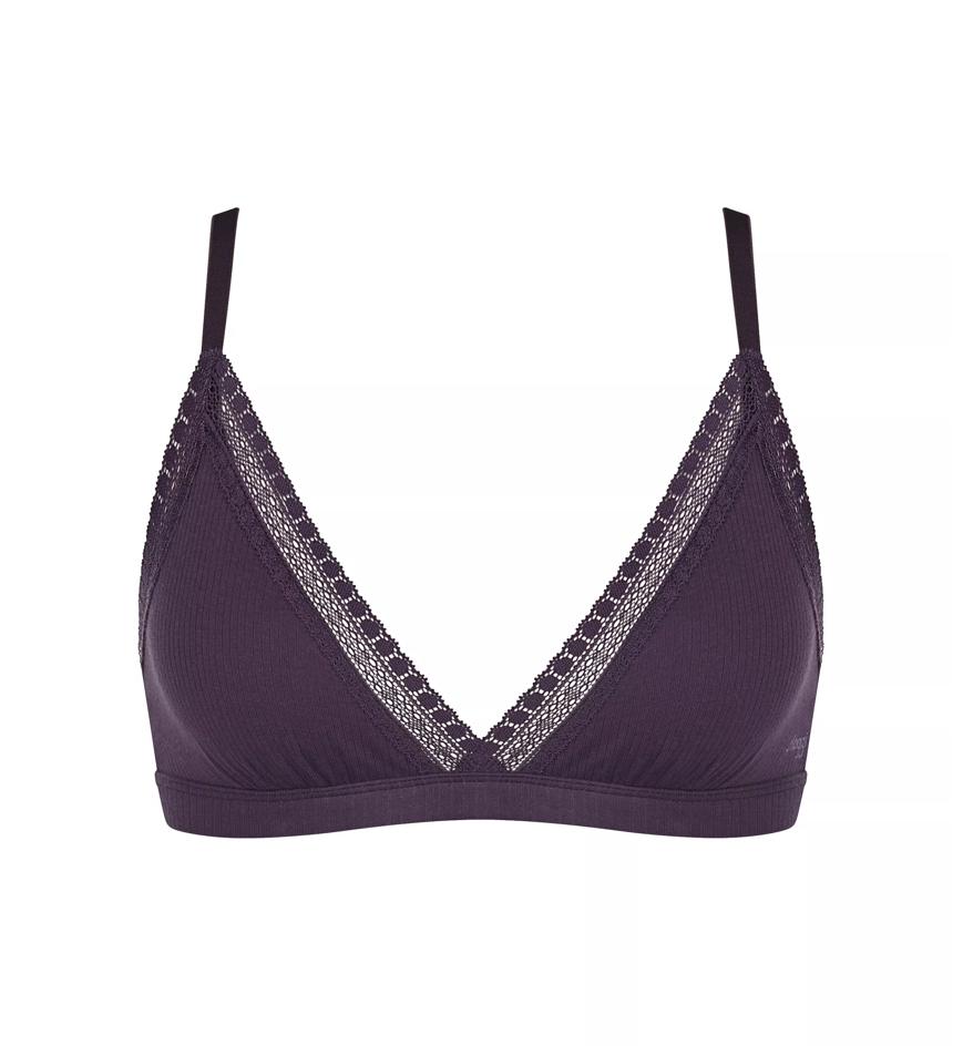 Sloggi SLOGGI GO RIBBED BRALETTE - Blueberry - Bralette