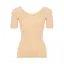 あったかフィットインナー5370 3分袖トップ【一部カラーSALE】, ベージュ, product image number 0
