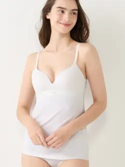 スロギー ゴーコットン カップ付きキャミソール