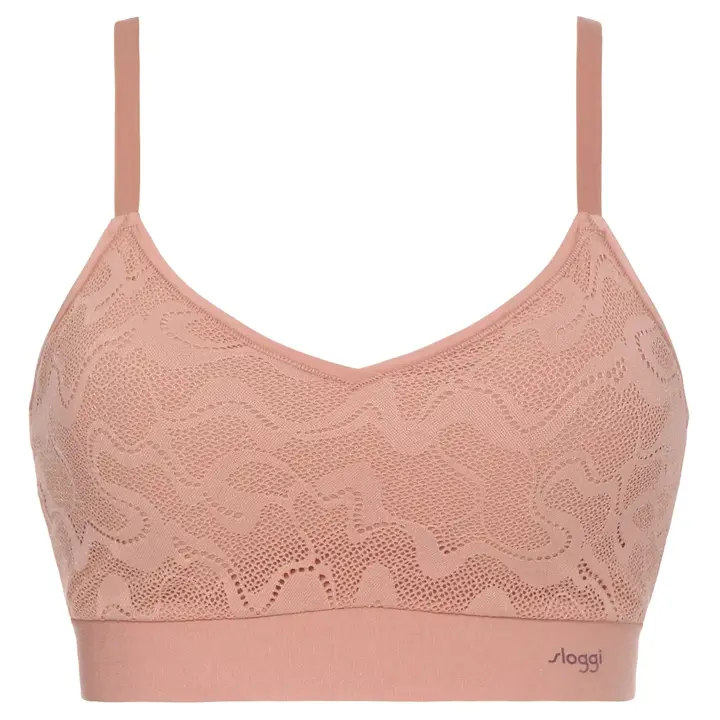 スロギー ゴー オールラウンド レース カップ付きハーフトップ, オレンジ, product image number 0