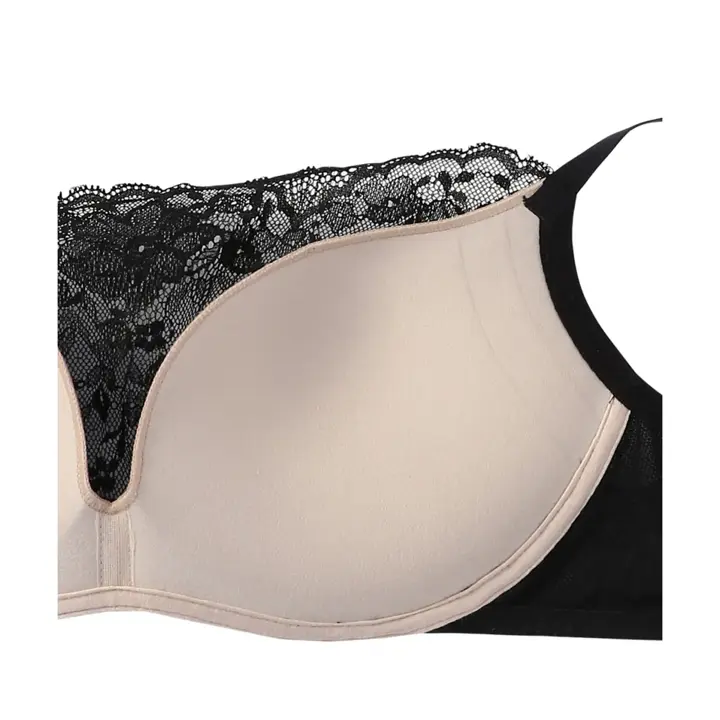 【SALE】ワンダーメイクマシュマロタッチ ブラジャー ミスティックロマンス, ブラック, product image number 3