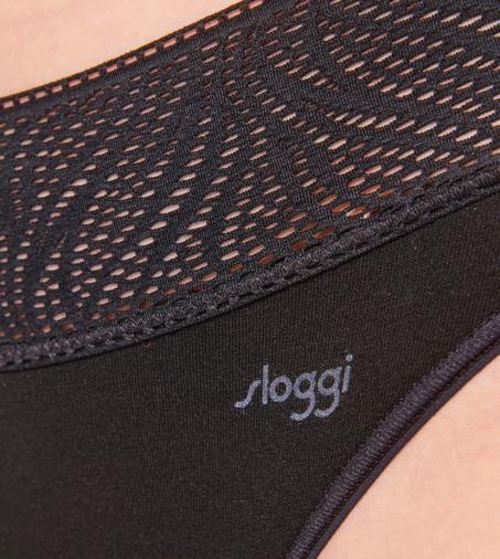 SLOGGI PERIOD PANTS in SCHWARZ