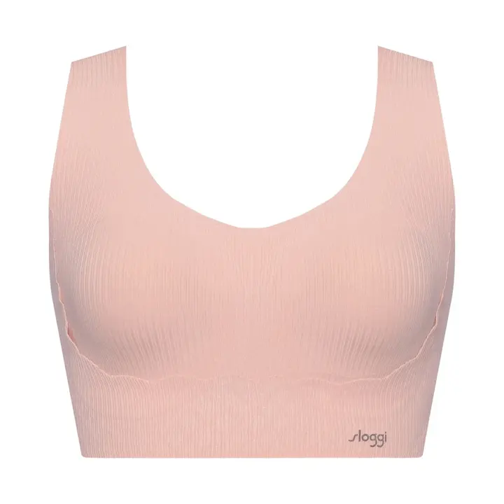 スロギー ゼロフィール ハーフトップ ナイトブラ, ピンク, product image number 0