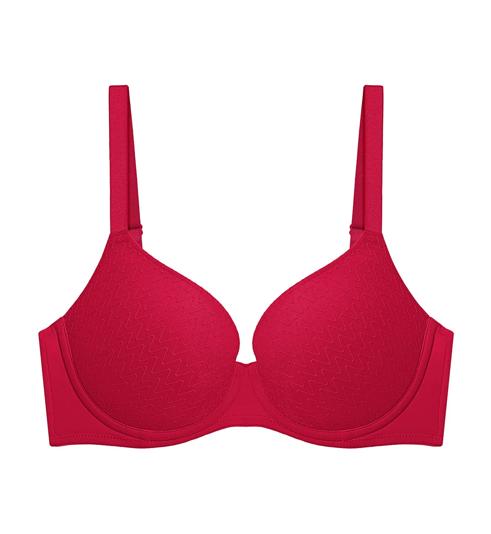 Triumph Simply Everyday Chic Wired 3\/4 Cup Padded Bra - Paprika red - Wired