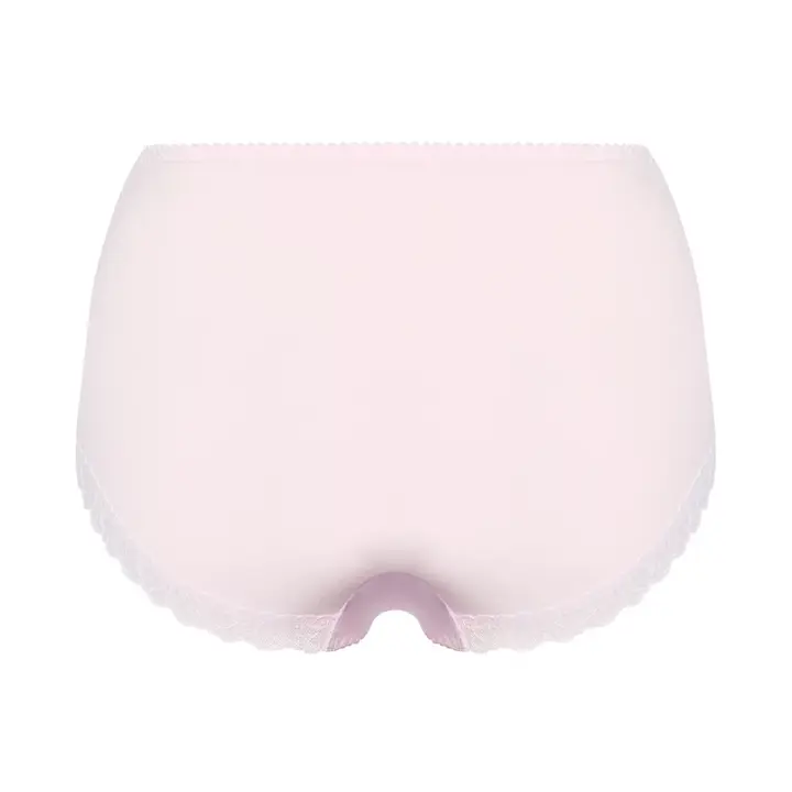 【SALE】天使のブラ 魔法のハリ感606 はきこみ深めショーツ, パープル, product image number 1