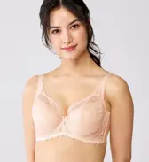 レッドレーベル バイ トリンプ0115 フルカップブラジャー(パッドなし)【一部カラーSALE】, オレンジ, model image number 0