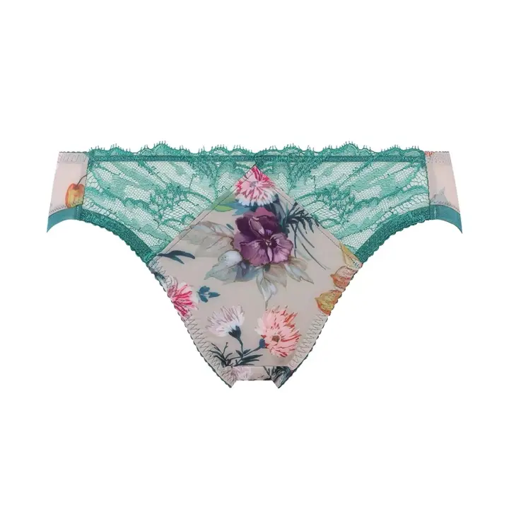 【SALE】フロラーレ バイ トリンプ4000 レギュラーショーツ, グリーン, product image number 0