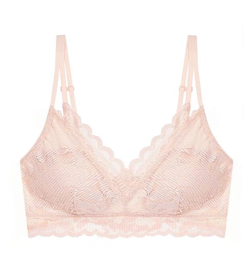 Triumph STYLE BLESSED NON-WIRED BRALETTE - Soft mauve - Non-wired Bra