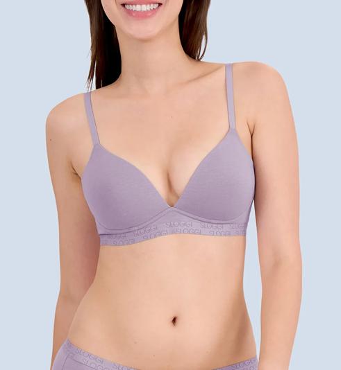 Triumph SLOGGI GO VIVID EVERYDAY เสื้อชั้นในไม่มีโครง - Sea fog - ไม่มีโครง