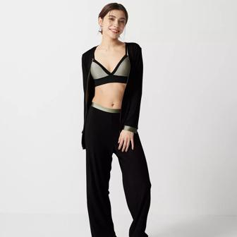 エス バイ スロギー サンデーズ ロングボトム, ブラック, model image number 1