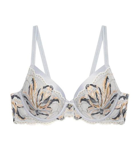 Triumph ARTISAN LACE WIRED PUSH UP BRA - Platino - Wired