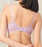 Triumph Aqua Shan Wired Push Up Deep V Bra - Stardust lilac - Plunge Bra