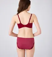 レッドレーベル バイ トリンプ 0123 ブラジャー, レッド, model image number 3