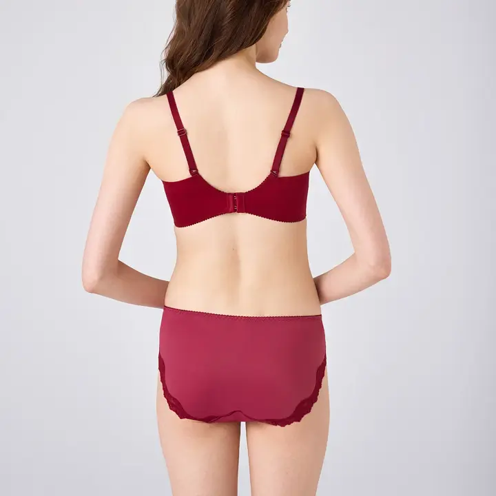 レッドレーベル バイ トリンプ 0123 ブラジャー, レッド, model image number 3