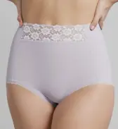 ベストヒットショーツ7310 はきこみ深めショーツ, パープル, model image number 0